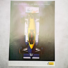 Renault 19 GTX TXE GTS Savanna Car Advert Vintage 1990s Man Cave British Motor