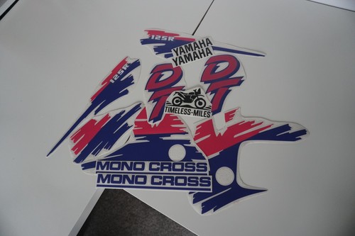 Yamaha dt125r sticker decal - /,
