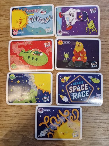Bear cards 7xspace - bear,
