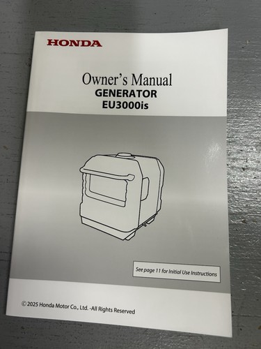 Honda oem owners manual for - honda, a