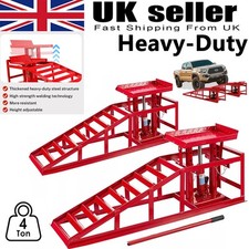 2PCS Heavy Duty Steel Car Ramp