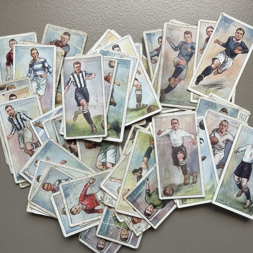 Cigarette cards one series - cards,