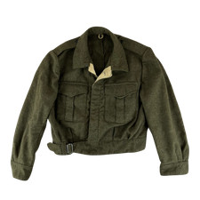 Greek Army Jacket Olive Wool