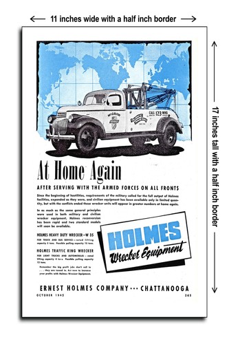 1945 holmes wrecker - 1945, chevy