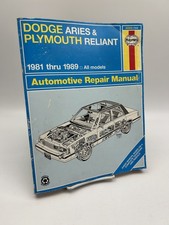 DODGE ARIES and PLYMOUTH