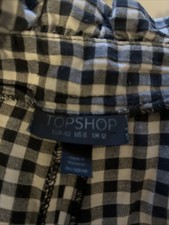 Top Shop Checked Trousers Size 12