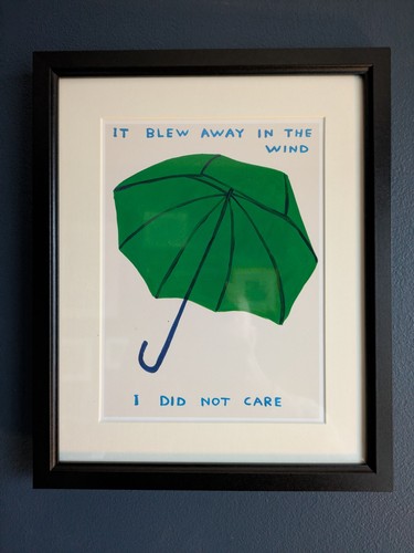 David shrigley print - david,