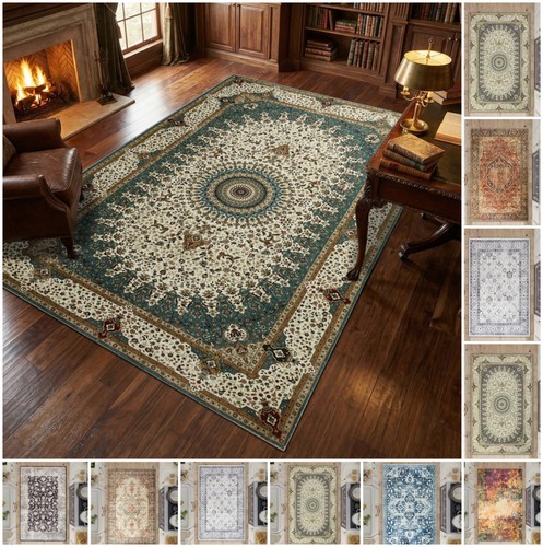 Large traditional rugs living - large,