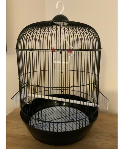 Round bird cage parrot - cage,,