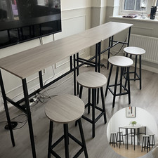 Piece industrial bar - bar, table