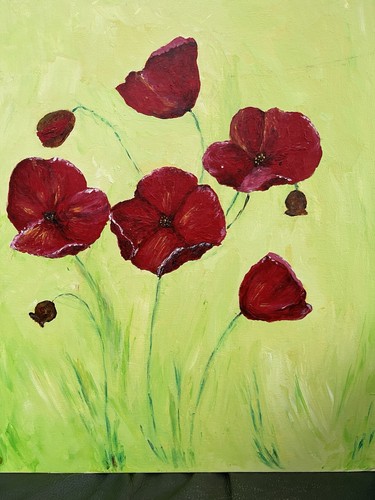 Original oil painting board - painting, on
