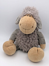 Nici Soft Plush Sheep Grey Teddy Toy Farm Animal 35CM