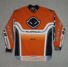 UFO Platinum MX10 Racewear Motocross Graphic Jersey Size XL Orange