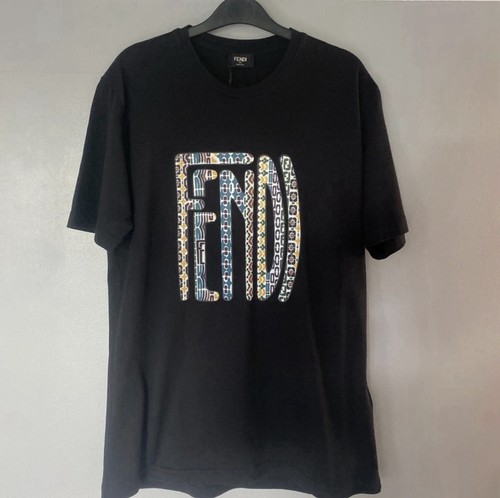 Fendi men black graphic - black,