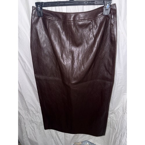 Zara faux leather - faux, pencil