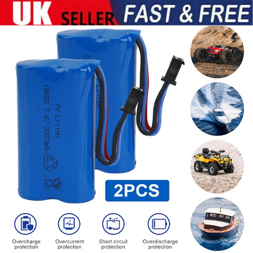 3000mah rechargeable - 2x,