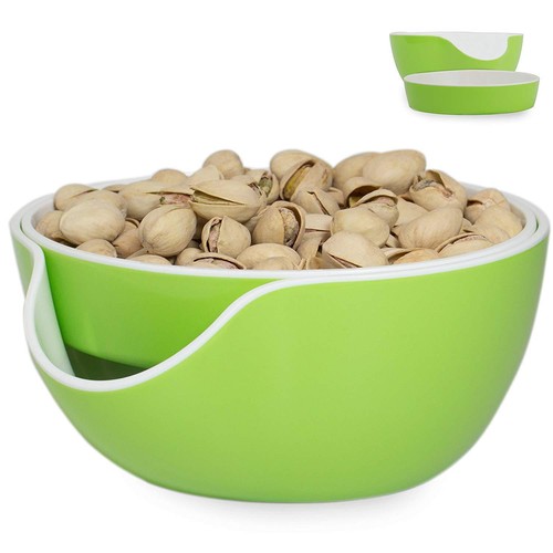Pistachio bowl snack serving - bowl,