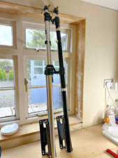 Manfrotto 098B Wall Mounted Boom Arm for Cameras LED Lights Mics Black 120-210cm