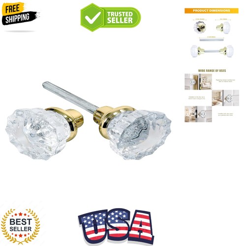 Mortise lock crystal glass - mortise,