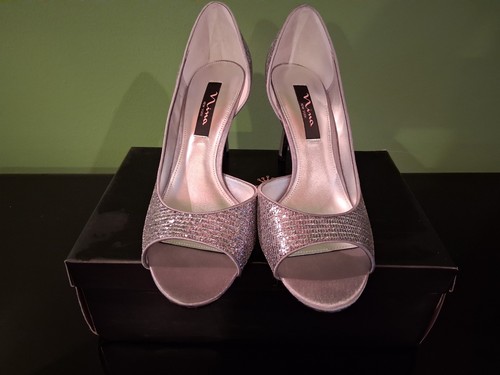 Striking silver peep - striking,