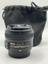 NIKON AF-S 50mm 1:1.8 G LENS - NIKKOR AFS 50 mm f/1.8G - GOOD