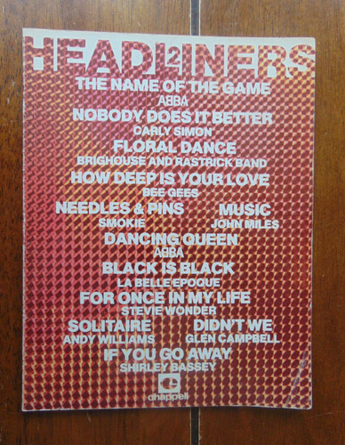 Headliners vintage sheet - 2,