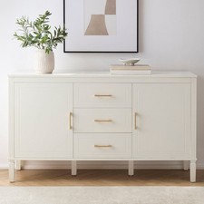 Dusk Sienna Natural & Gold Effect 2 Door/3 Drawer Sideboard RRP £209
