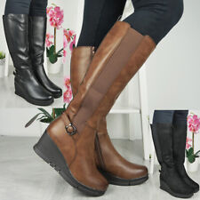 Wedge Boots Shoes Ladies
