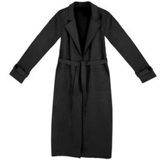 New Women's Belted Wind Suede