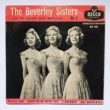 The Beverley Sisters - No.2 (UK Vinyl 7" EP in Picture Sleeve)