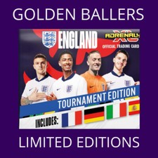 ENGLAND ADRENALYN XL - EURO 2024 - GOLDEN BALLERS, SIGNATURE, LIMITED EDITION