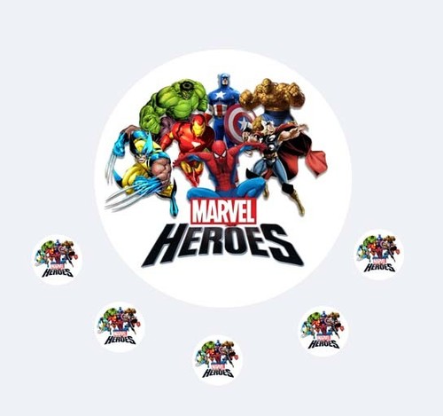 Marvel heroes personalised - marvel,