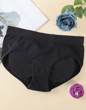 Black Pants Padded Bum Pants