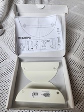 IKEA 'Begripa' Handles - White - Pack of 2 - Item 705.400.81 New