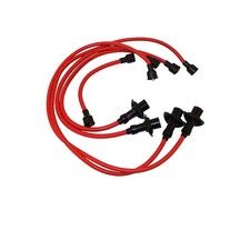 HT Lead Set w Copper Core, Red 1200-1600 Aircooled Engines VW Beetle Buggy/Baja