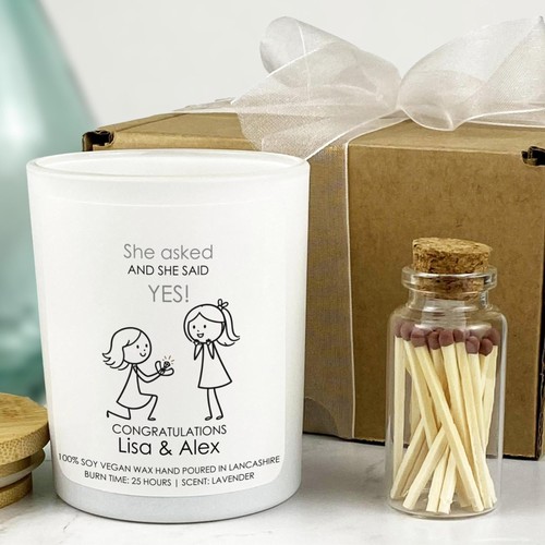 Personalised engagement gift - engagement,