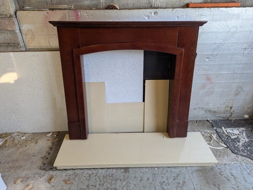 Mdf wooden fire - wooden,