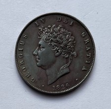 1826 George IV Half-penny