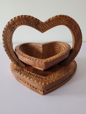 Carved Wood Folding