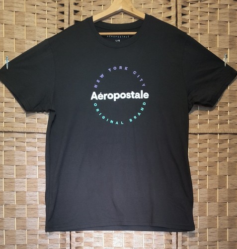 Aeropostale embossed black - black, t