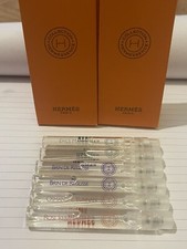 Hermes Hermessence fragrance samples 4ml Bottles X6 With 2 Boxes