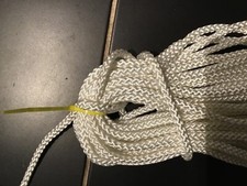 rope Marlow 8 plait polyester sheet halyard rope size 7 mm length 30  metres new