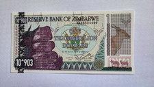 Zimbabwe tricentillion - zimbabwe, 1