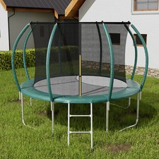 Trampoline 4 Sizes 8ft 10ft 12ft 14ft by Garden Universal Outdoor Free Ladder
