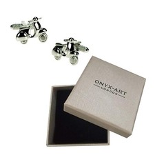 Vespa Cufflinks by Onyx Art -