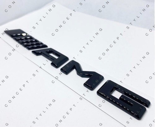 Mercedes amg gloss black badge - mercedes,