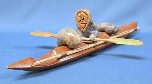 Hand carved wood soapstone - wood,