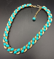 Trifari Gold Tone Leaf &