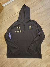 England Cricket Castore Hoodie Mens Size 2xl Pullover