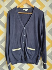 John Smedley blue cardigan